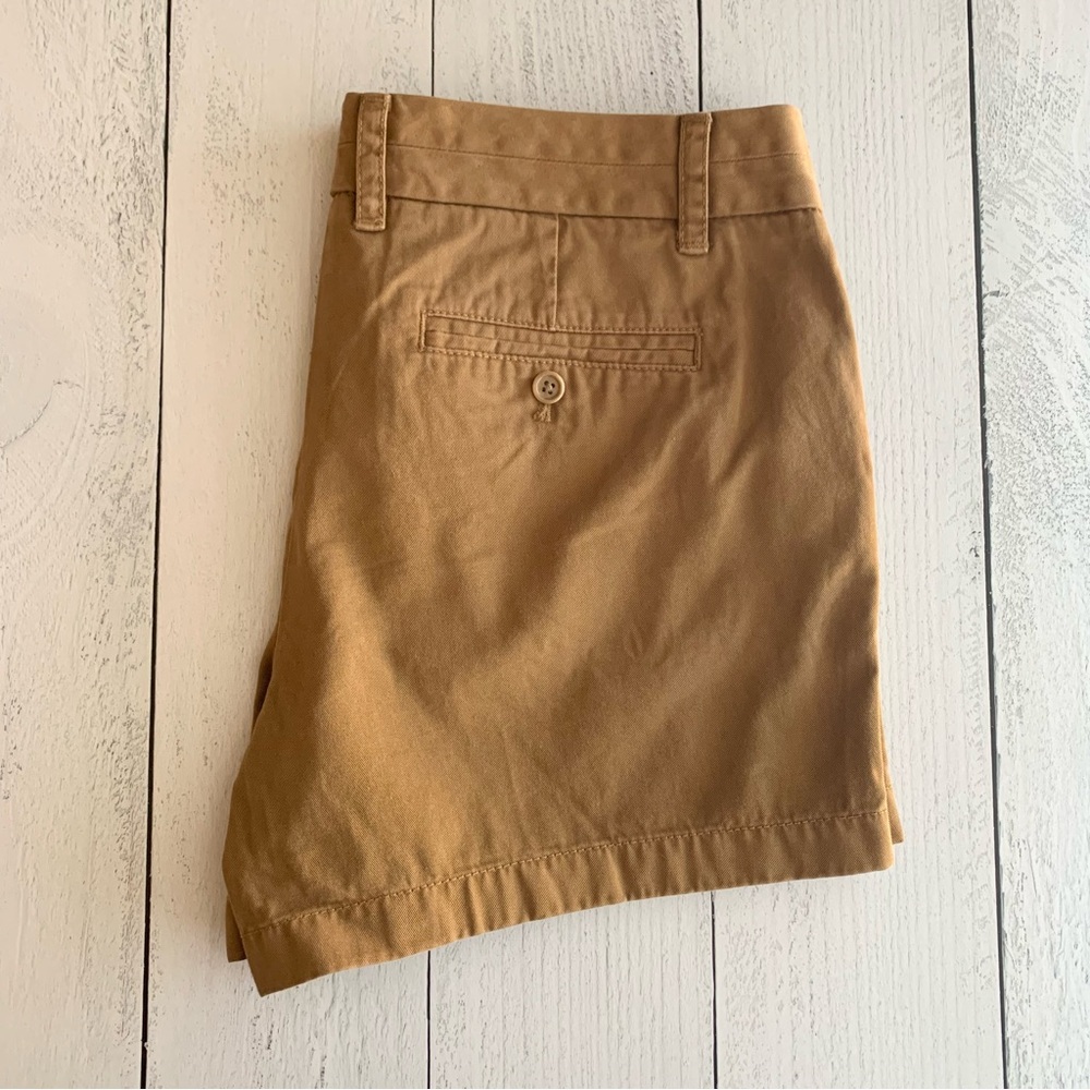 J. Crew Classic Tan Chino Shorts